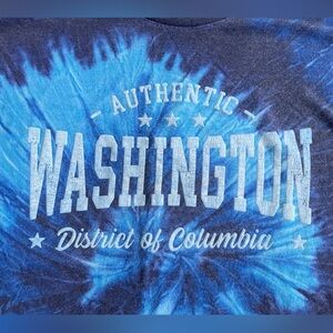 Washington DC tie dye shirt